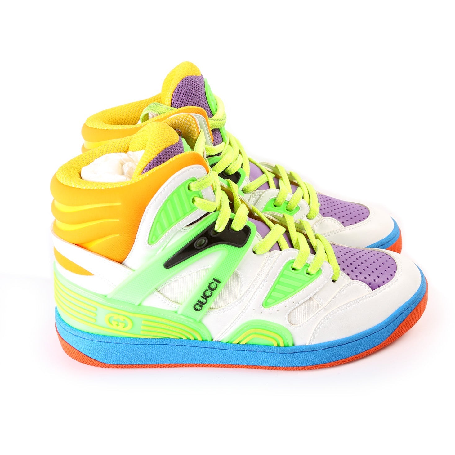 Gucci Basket High Tops Size 37.5