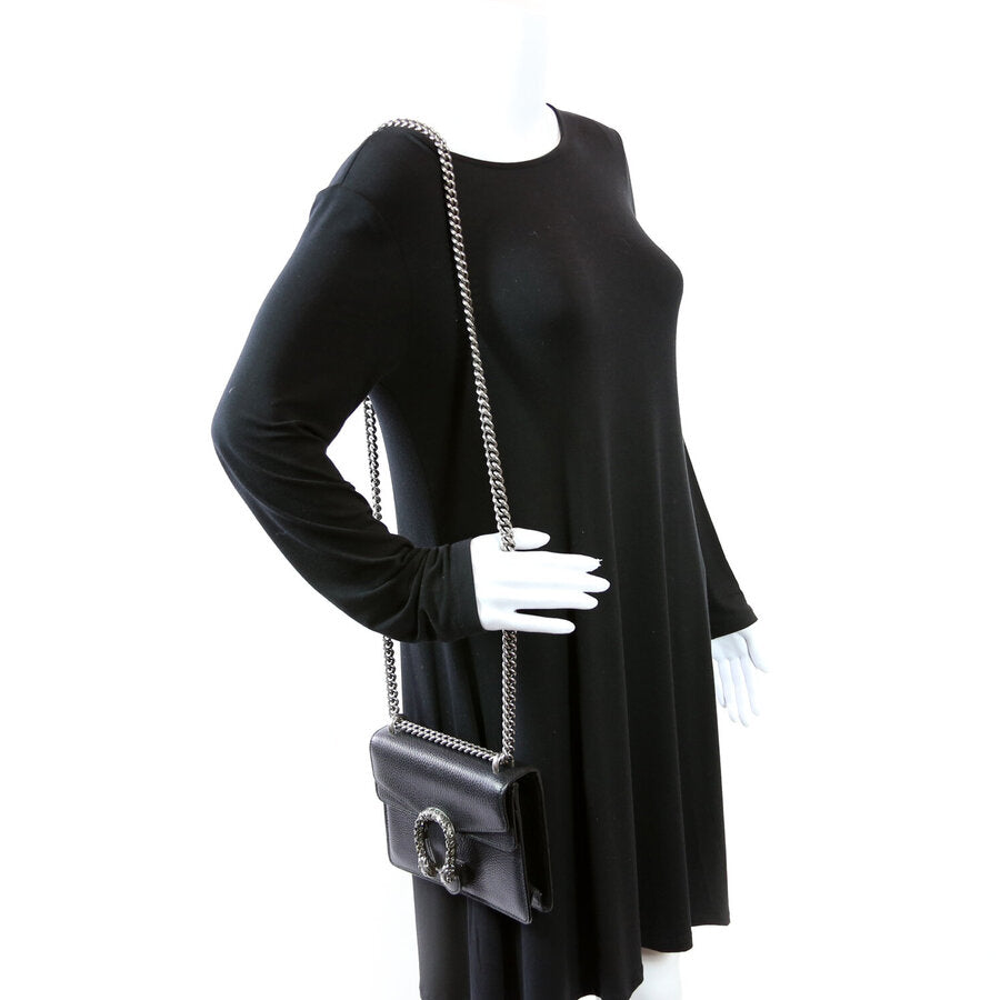 Dionysus Leather Shoulder Mini 421970