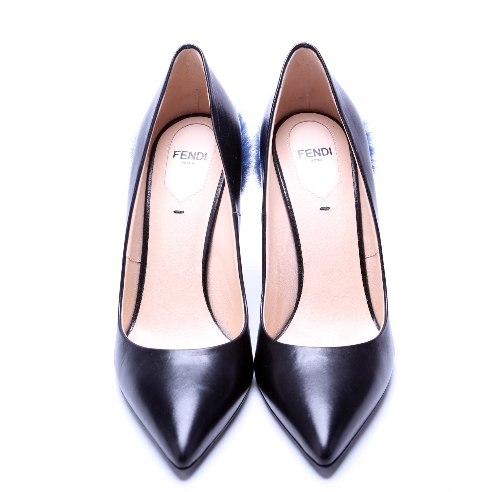 Fendi Leather Pointed Toe Pumps Size 38