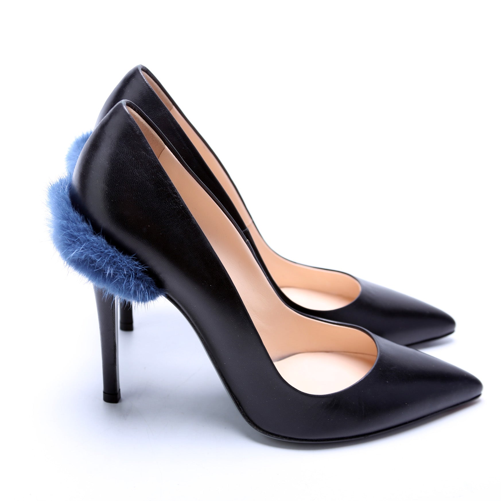 Fendi Leather Pointed Toe Pumps Size 38