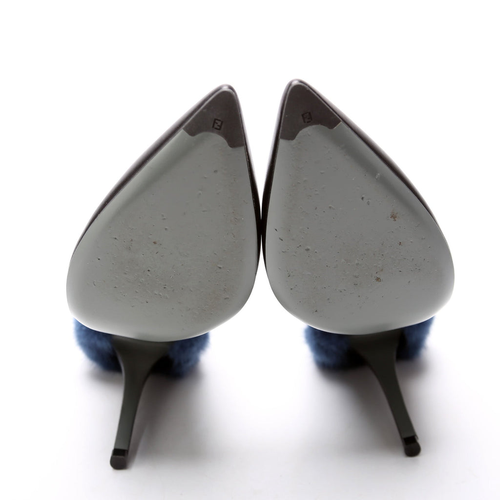 Fendi Leather Pointed Toe Pumps Size 38