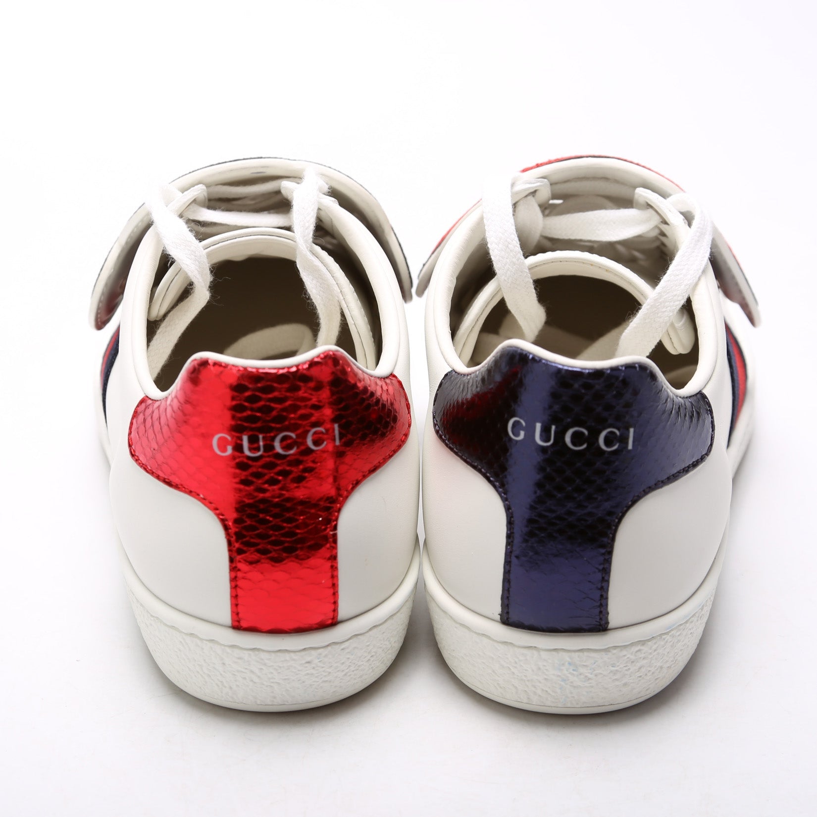 Gucci Ace Web Blind for Love Sneakers Size 38