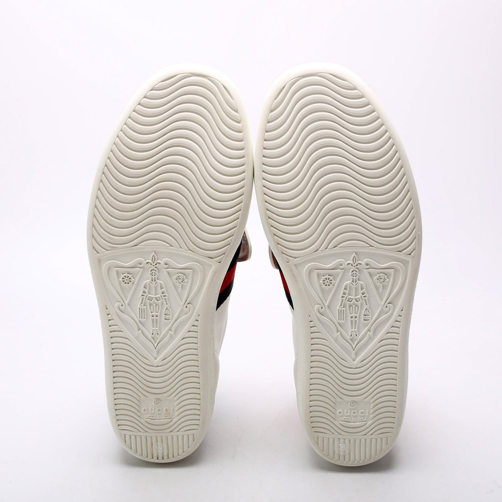 Gucci Ace Web Blind for Love Sneakers Size 38