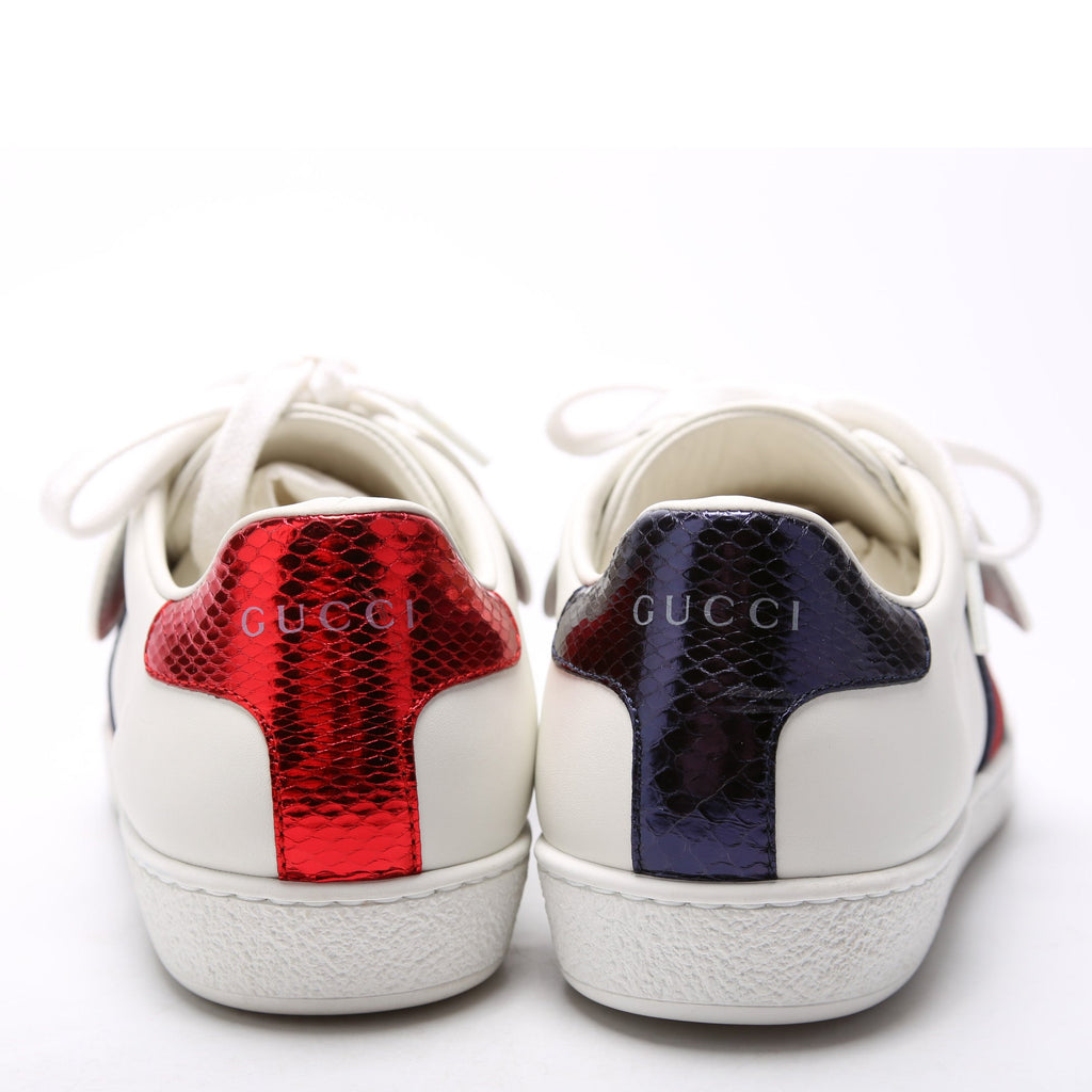 Gucci Ace Web Blind for Love Sneakers Size 37
