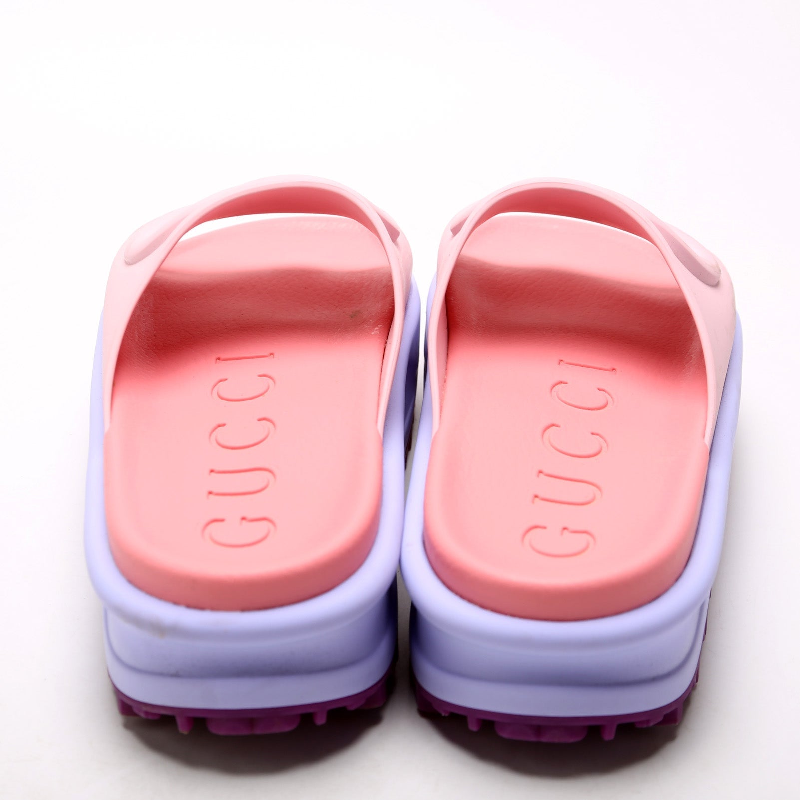 Gucci GG Rubber Slides Size 36