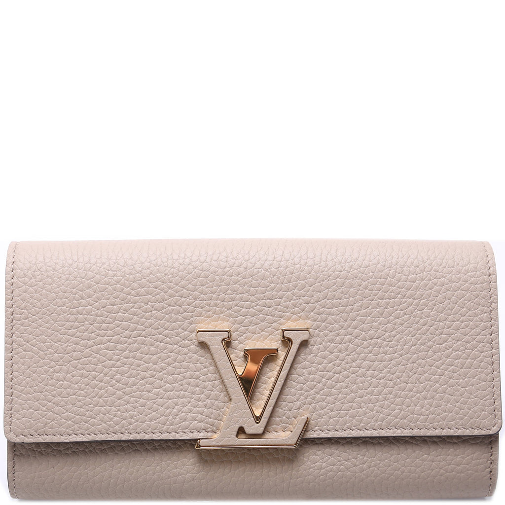 Capucines Wallet Large Plain