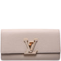 Capucines Wallet Large Plain