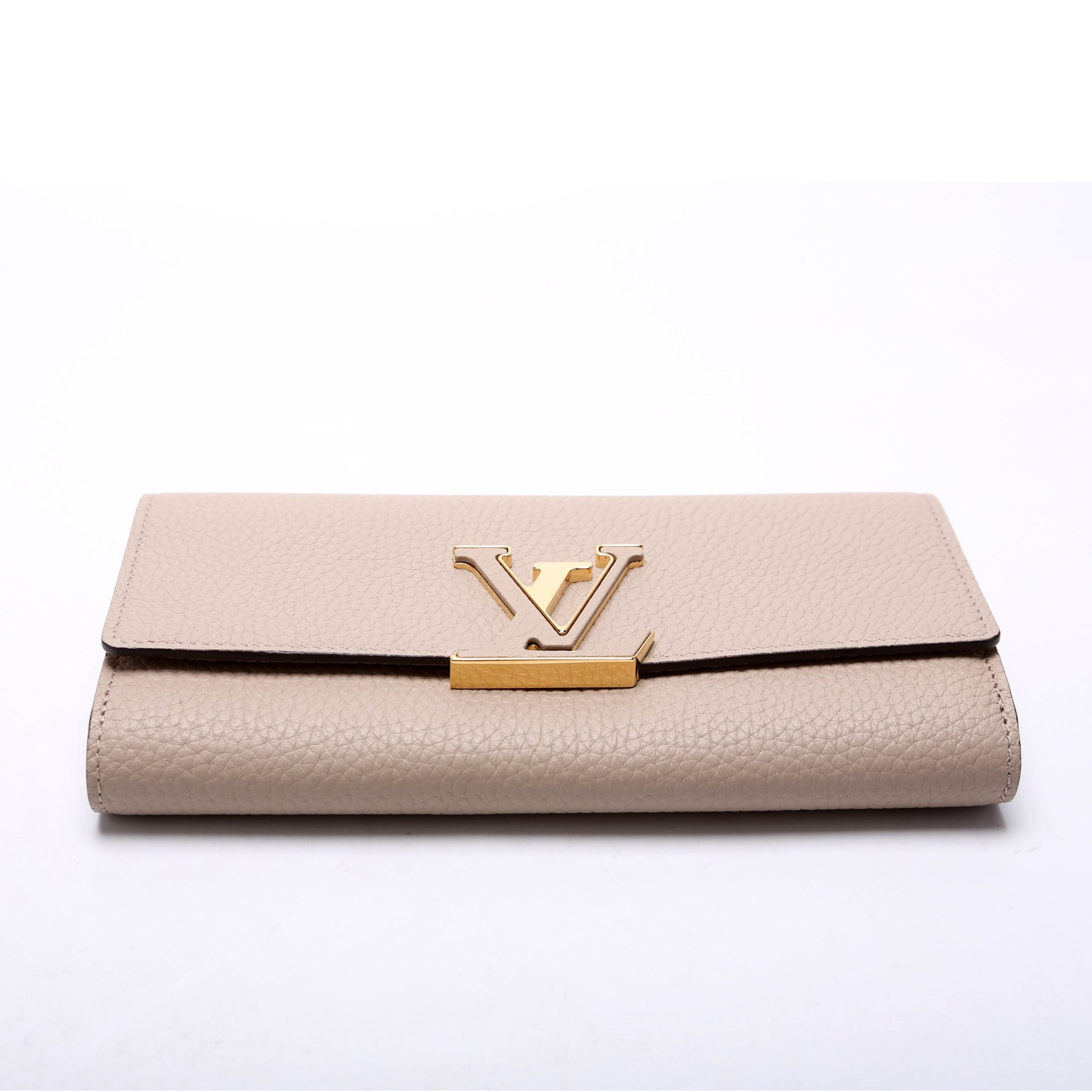 Capucines Wallet Large Plain