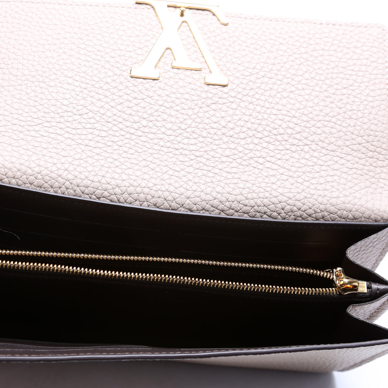 Capucines Wallet Large Plain