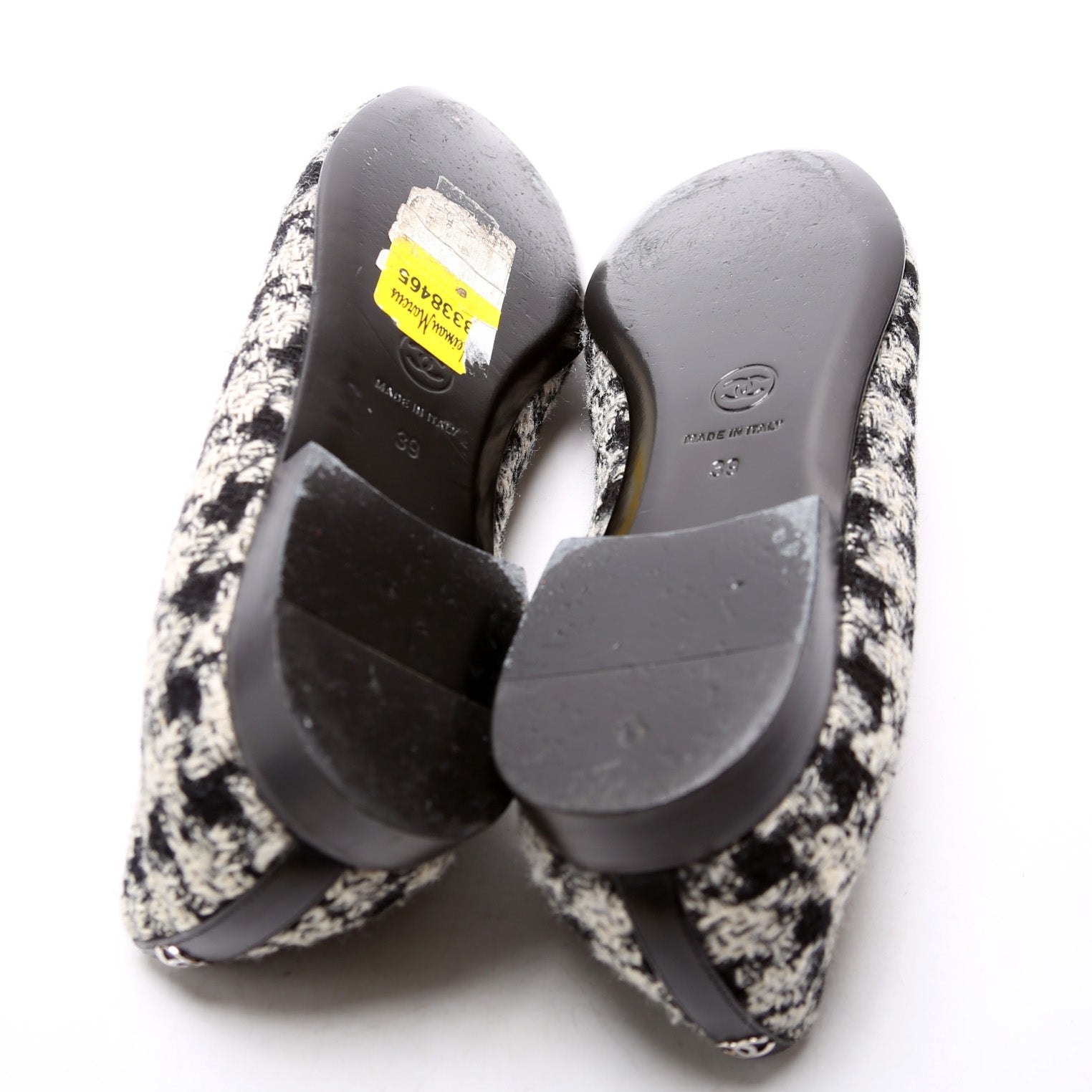CC Tweed Ballet Flats Size 39