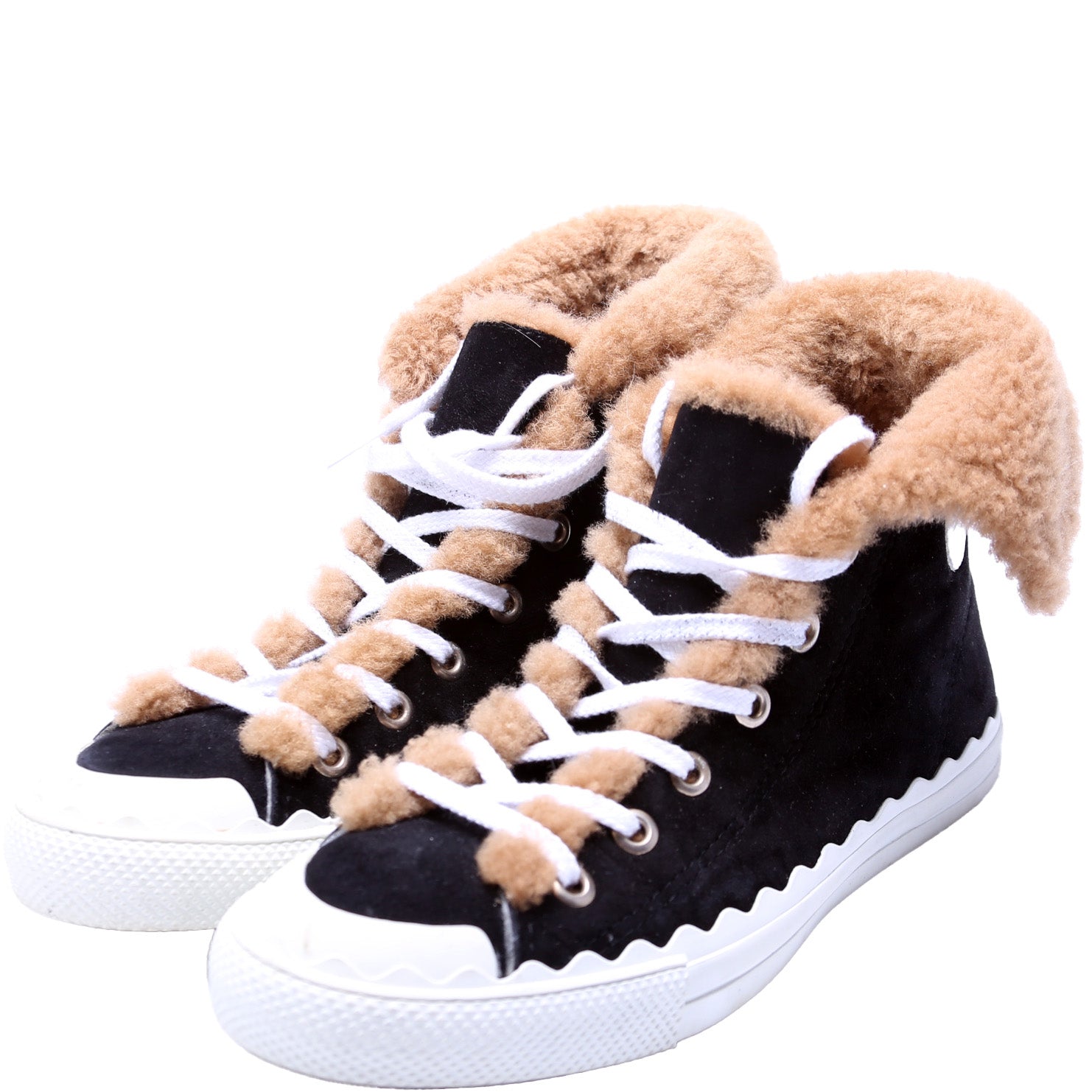 Shearling Sneakers Size 40