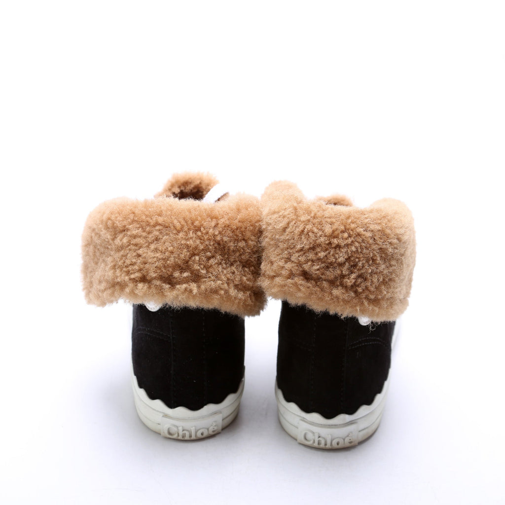 Shearling Sneakers Size 40