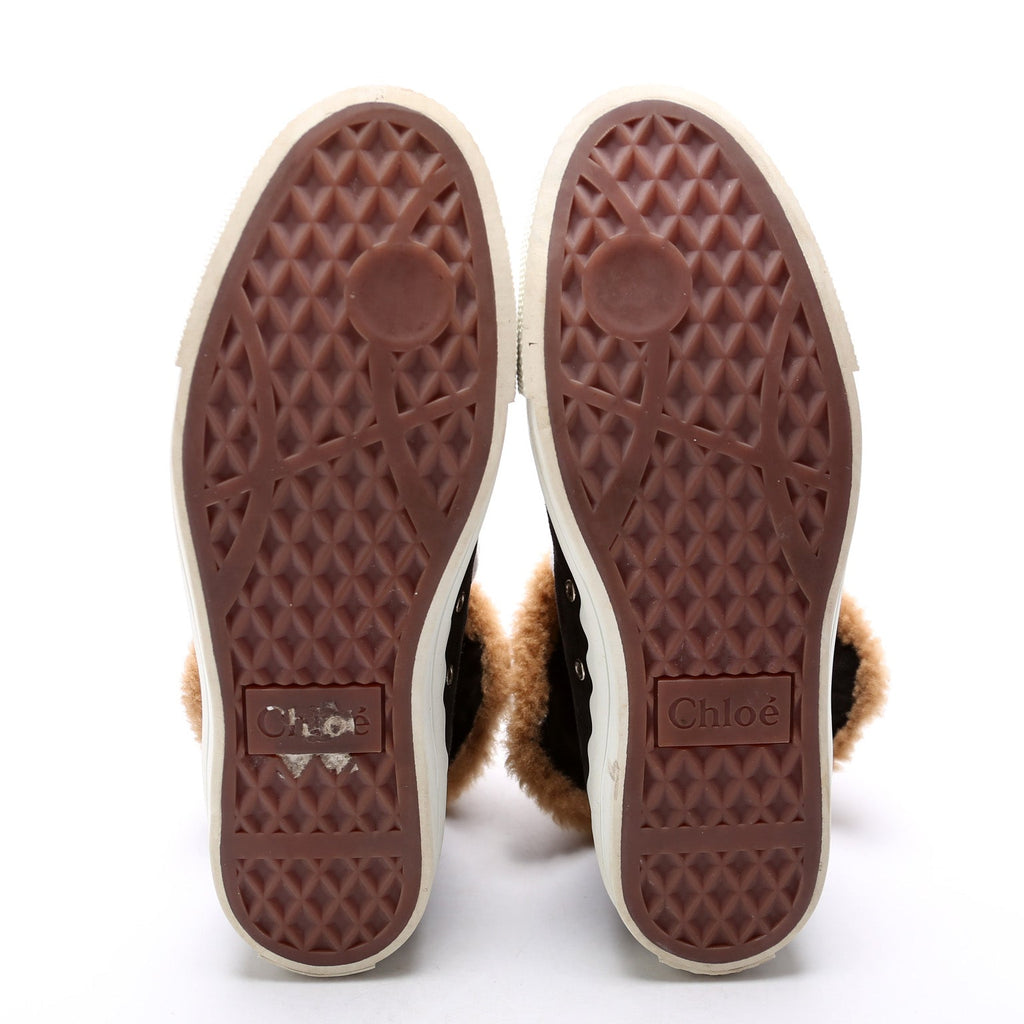 Shearling Sneakers Size 40