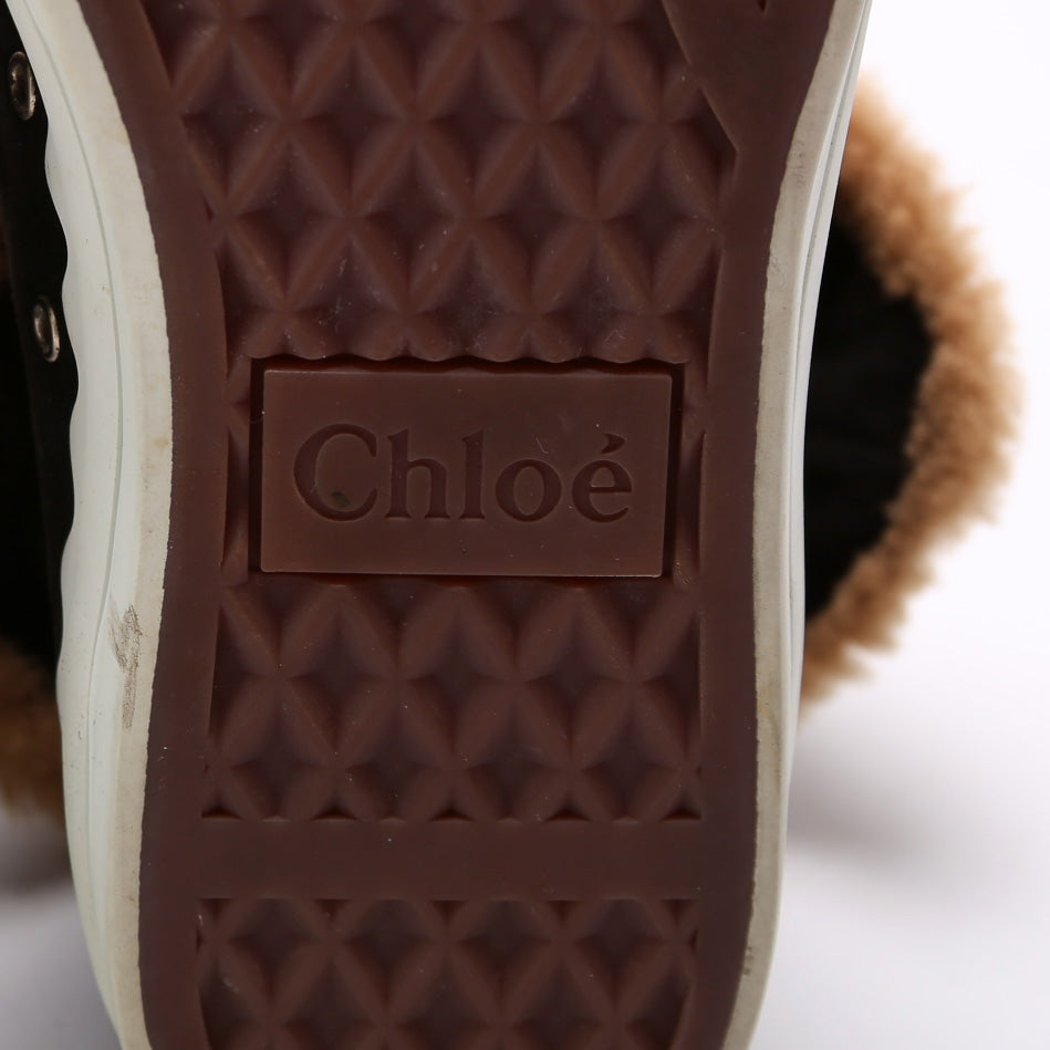 Shearling Sneakers Size 40