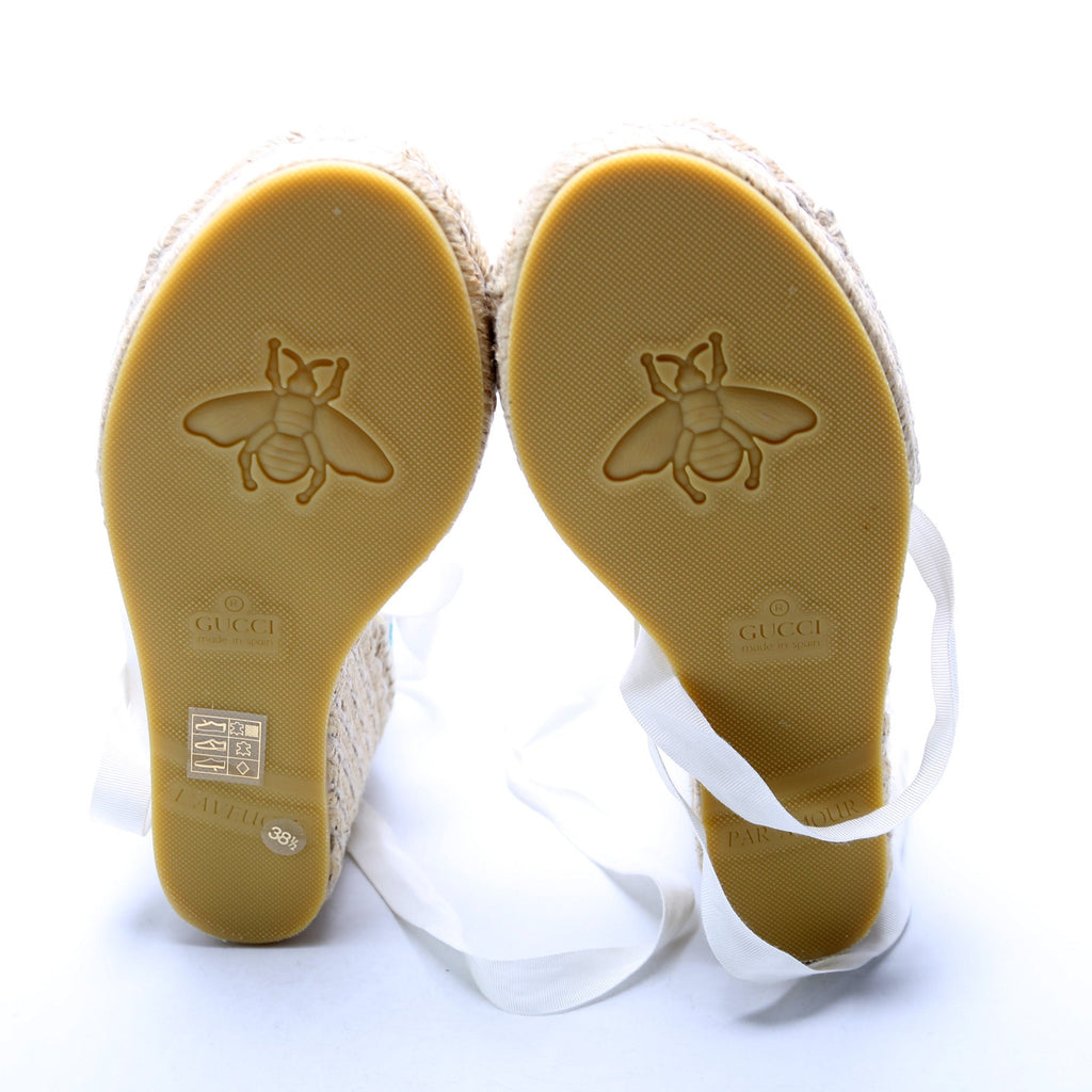 GG Canvas Espadrilles Size 38.5