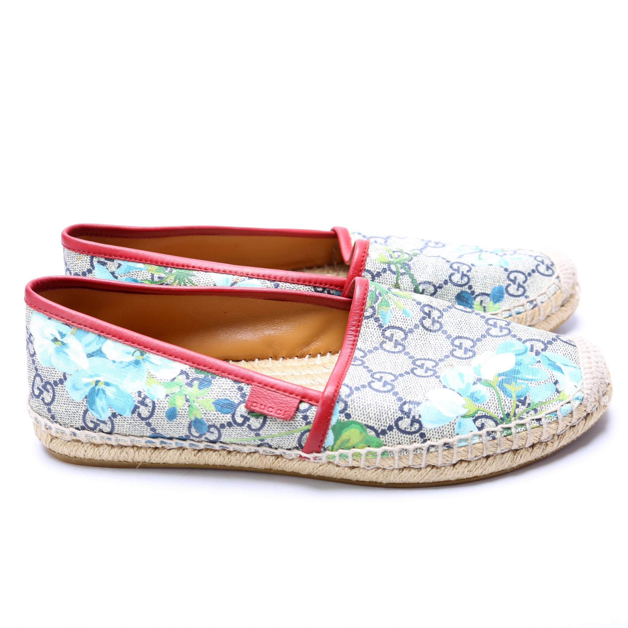 Gucci GG Blooms Espadrilles Size 38