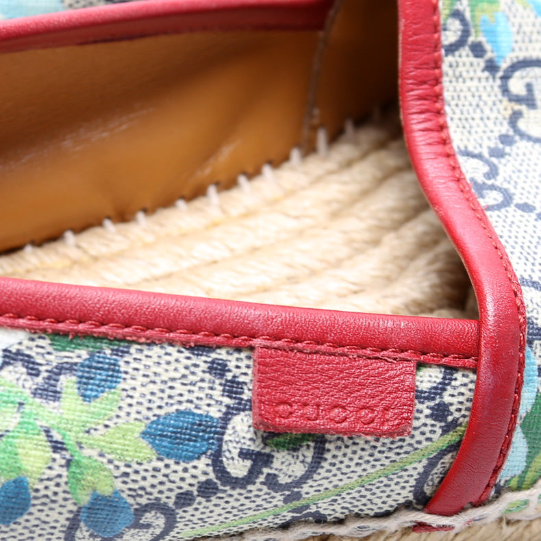 Gucci GG Blooms Espadrilles Size 38