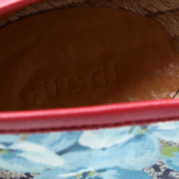 Gucci GG Blooms Espadrilles Size 38