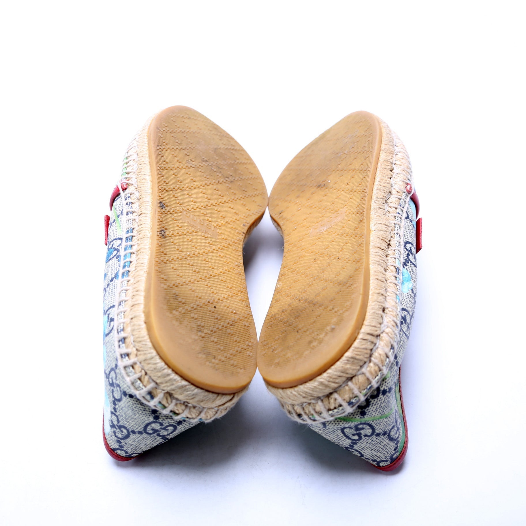 Gucci GG Blooms Espadrilles Size 38