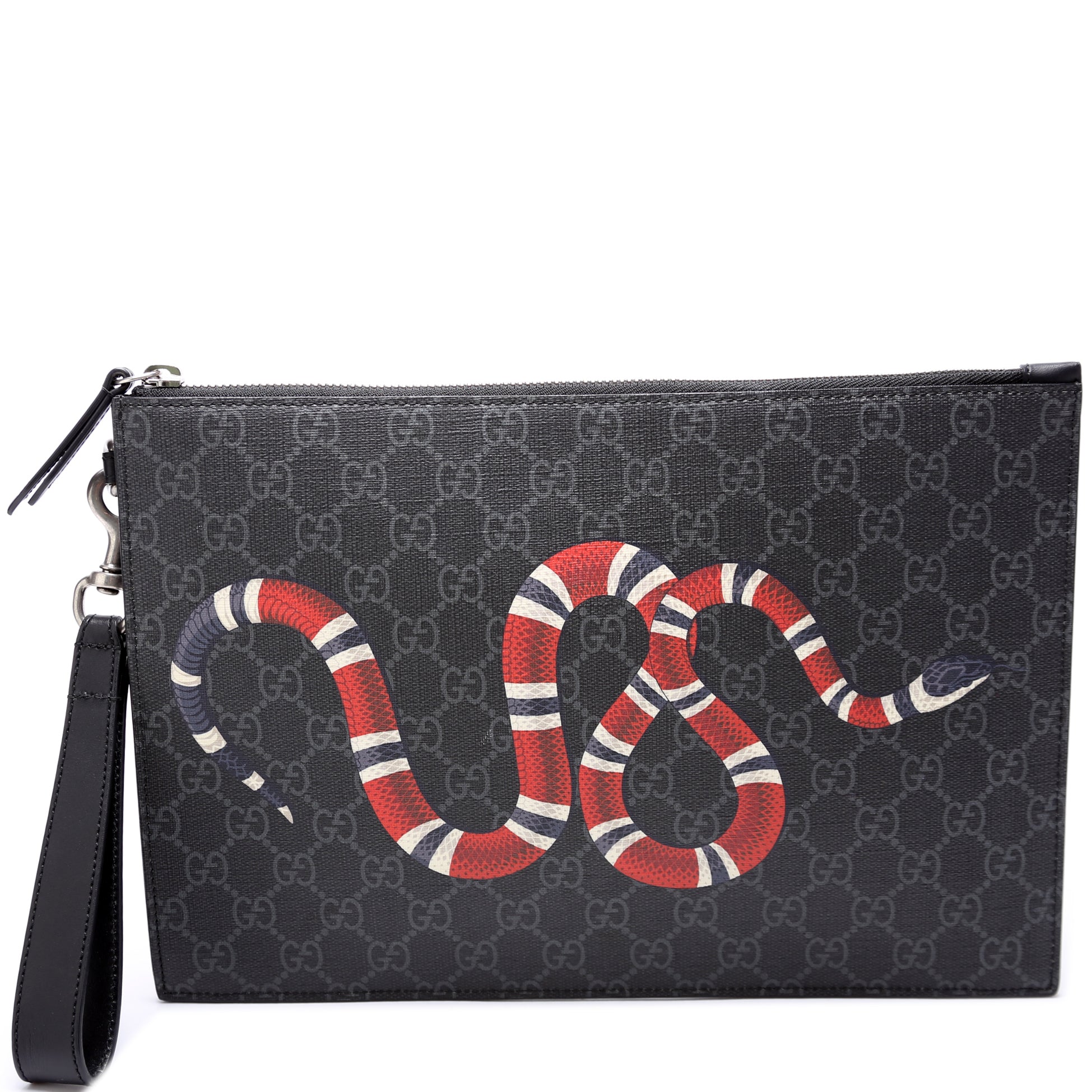 GG Supreme Snake Pouch 473904