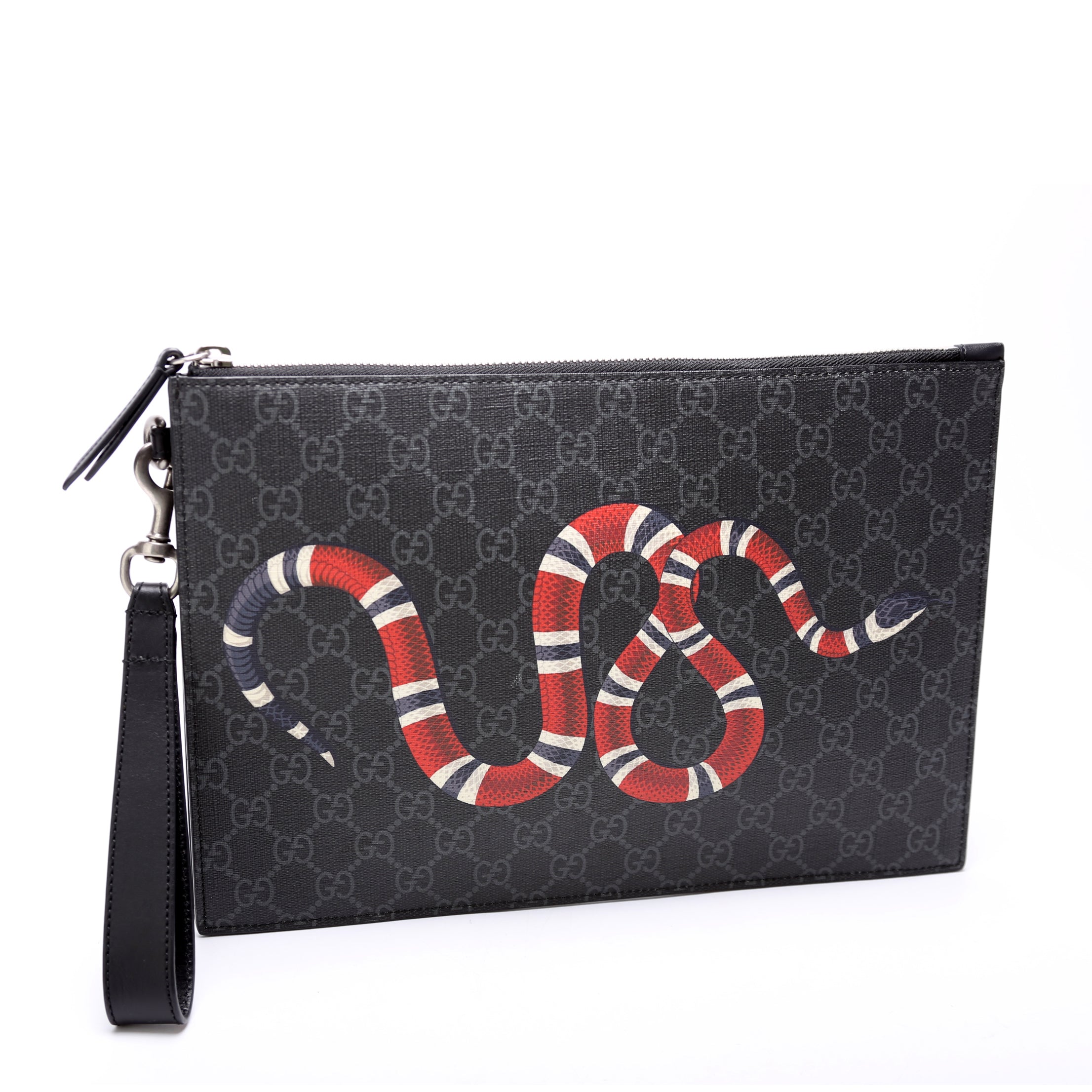 GG Supreme Snake Pouch 473904