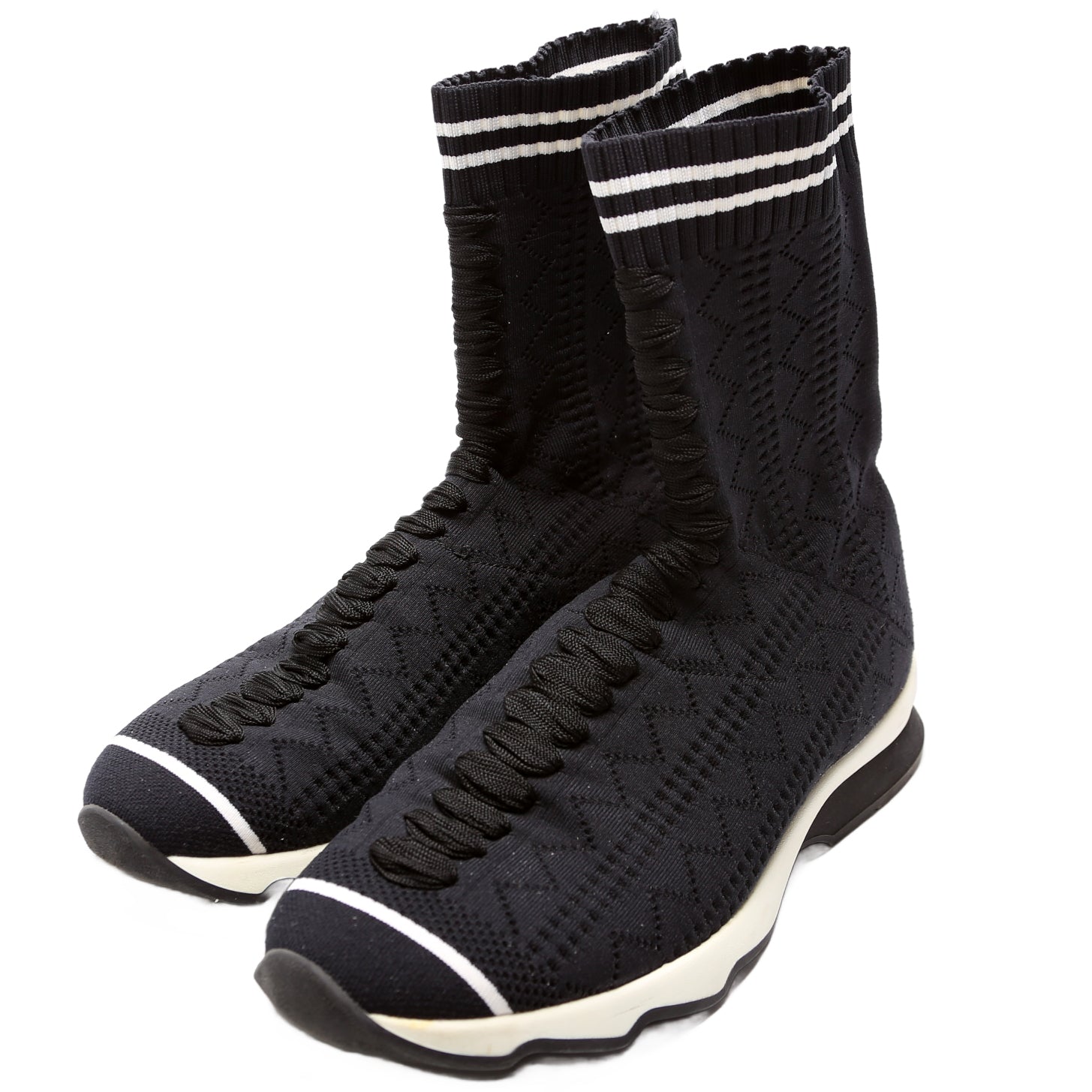 Fendi Sock Sneakers Size 38.5
