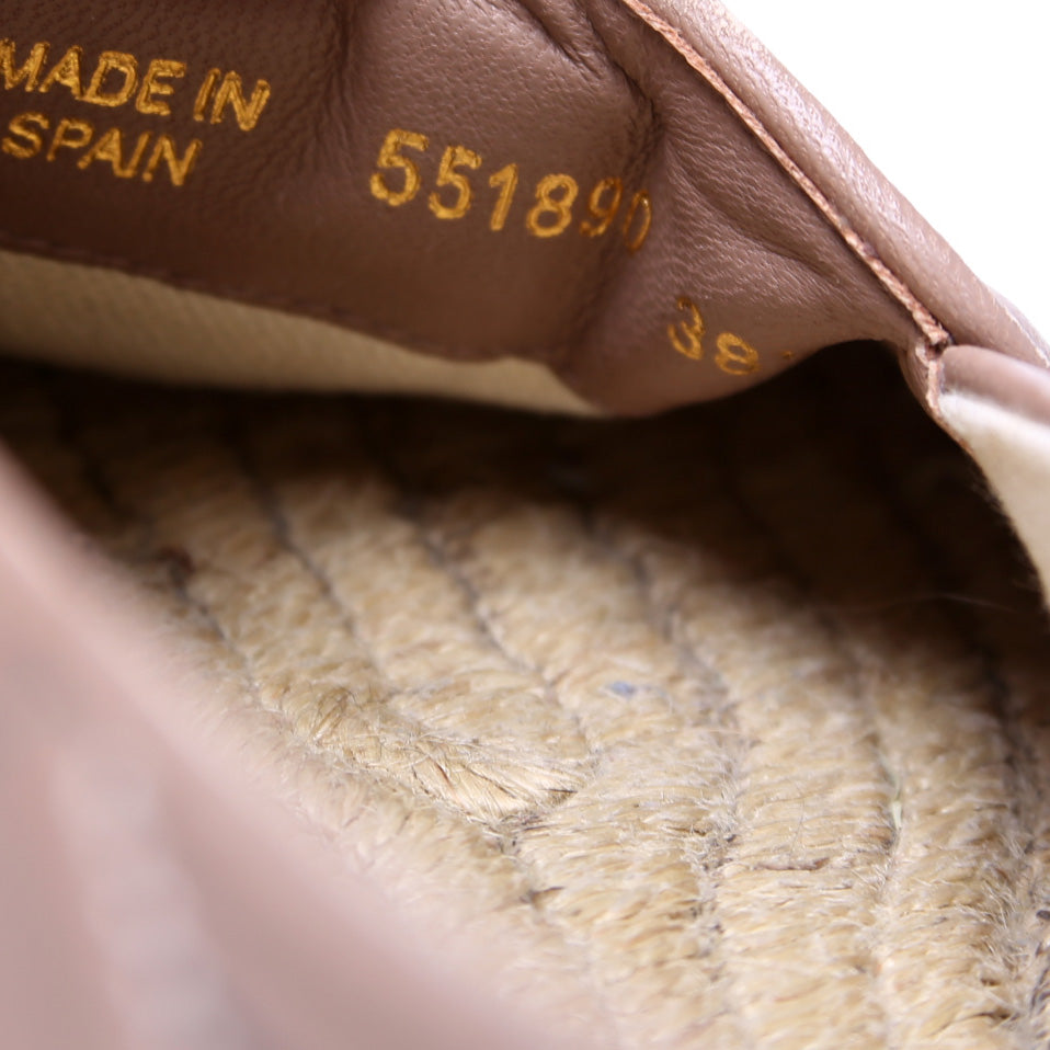 Gucci Marmont Espadrilles Size 38.5