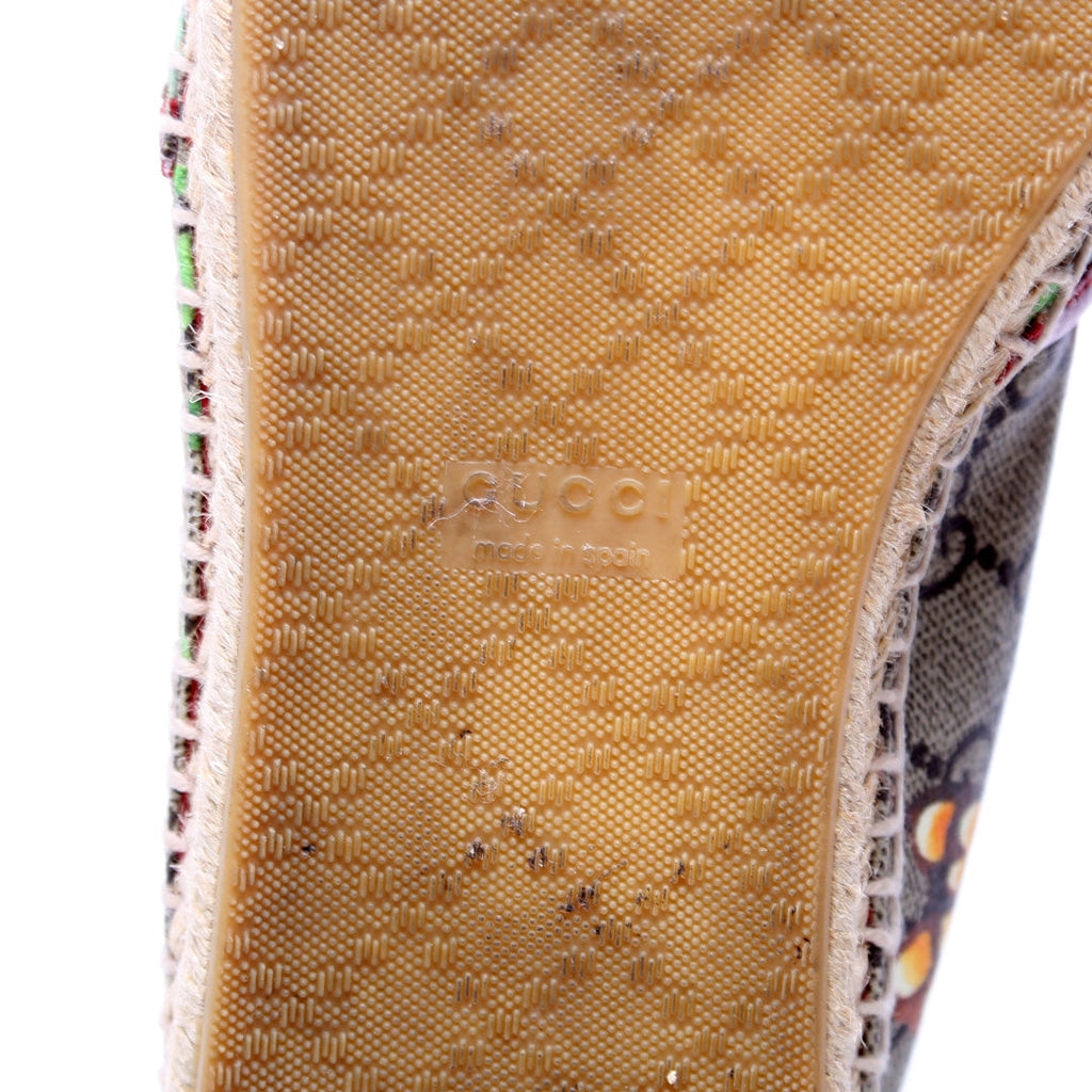 Gucci Blooms Espadrilles Size 40