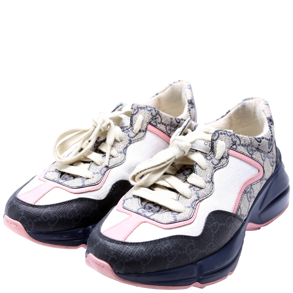 Gucci Rhyton GG Supreme Sneakers Size 37
