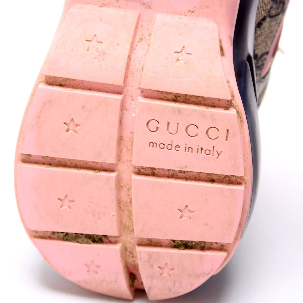 Gucci Rhyton GG Supreme Sneakers Size 37