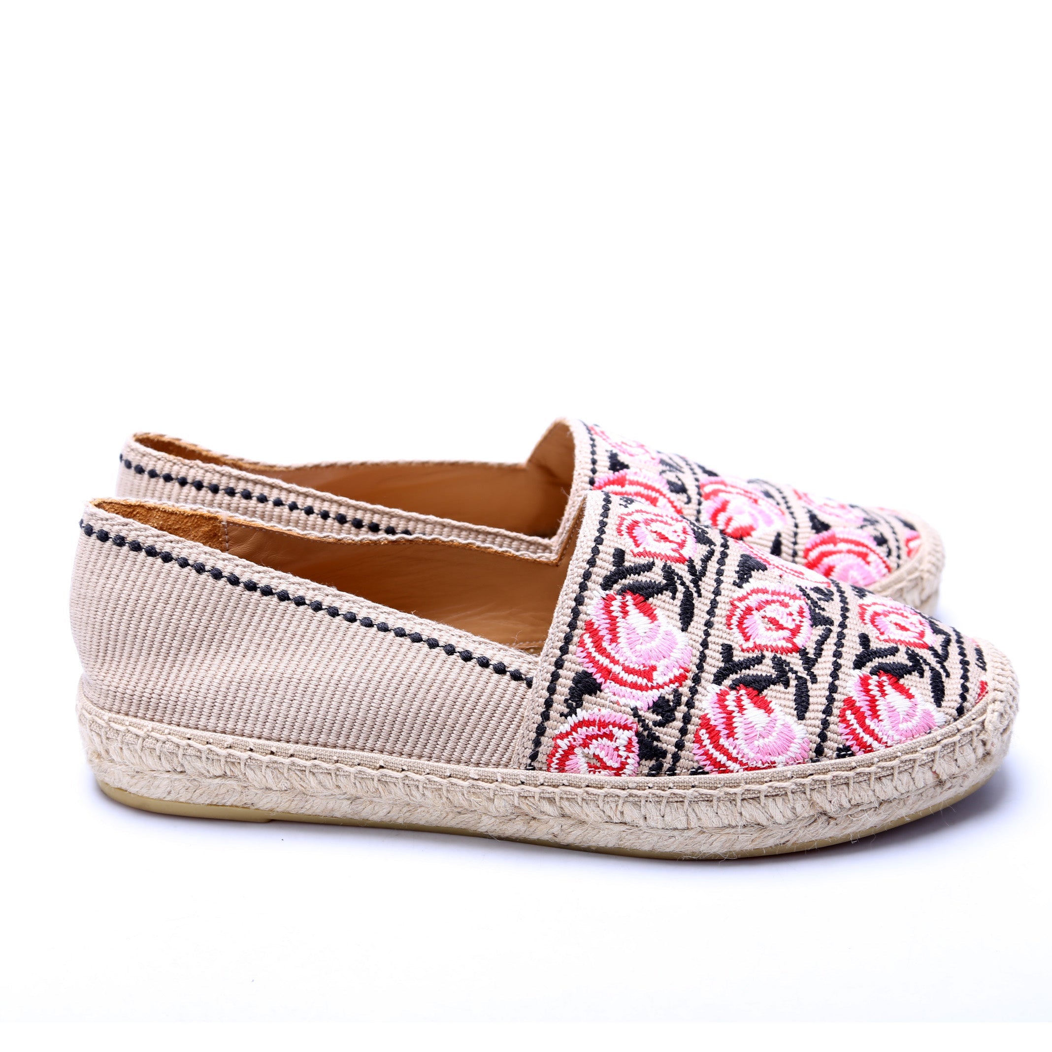 Prada Floral Espadrilles Size 39