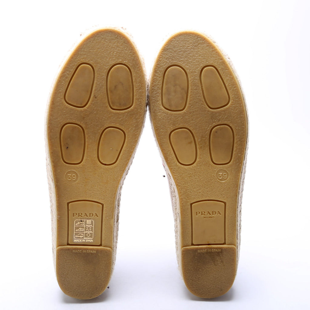 Prada Floral Espadrilles Size 39