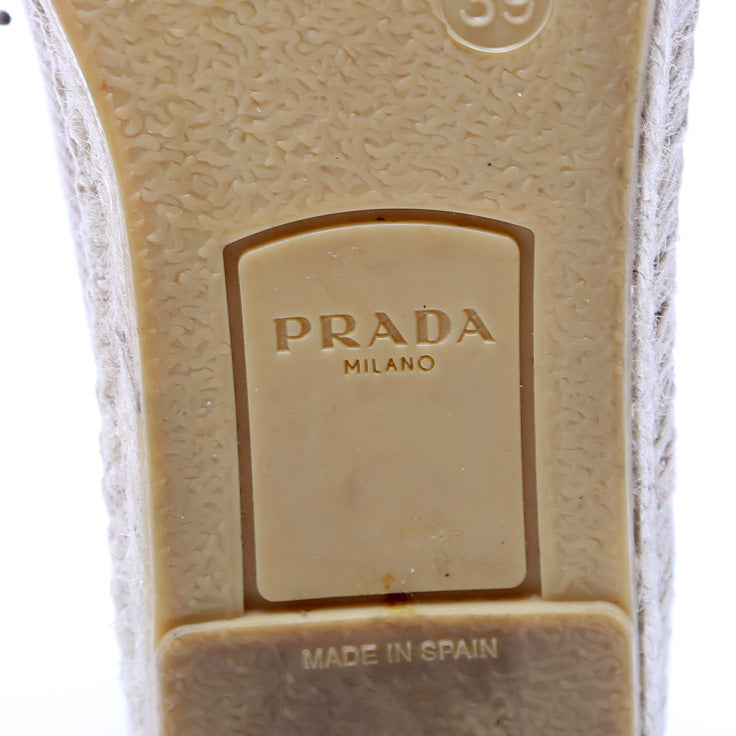 Prada Floral Espadrilles Size 39