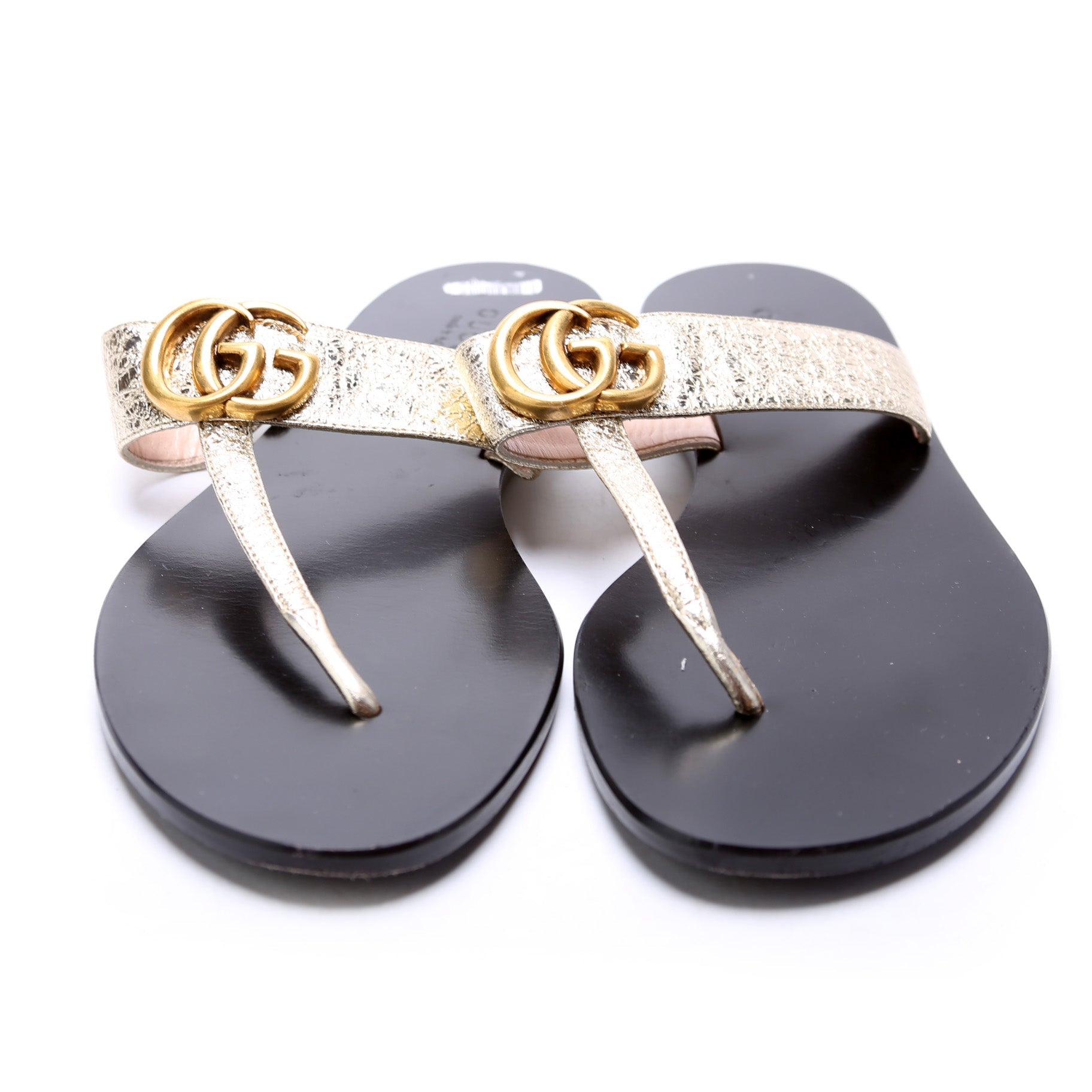 Gucci Marmont T Strap Sandals Size 37