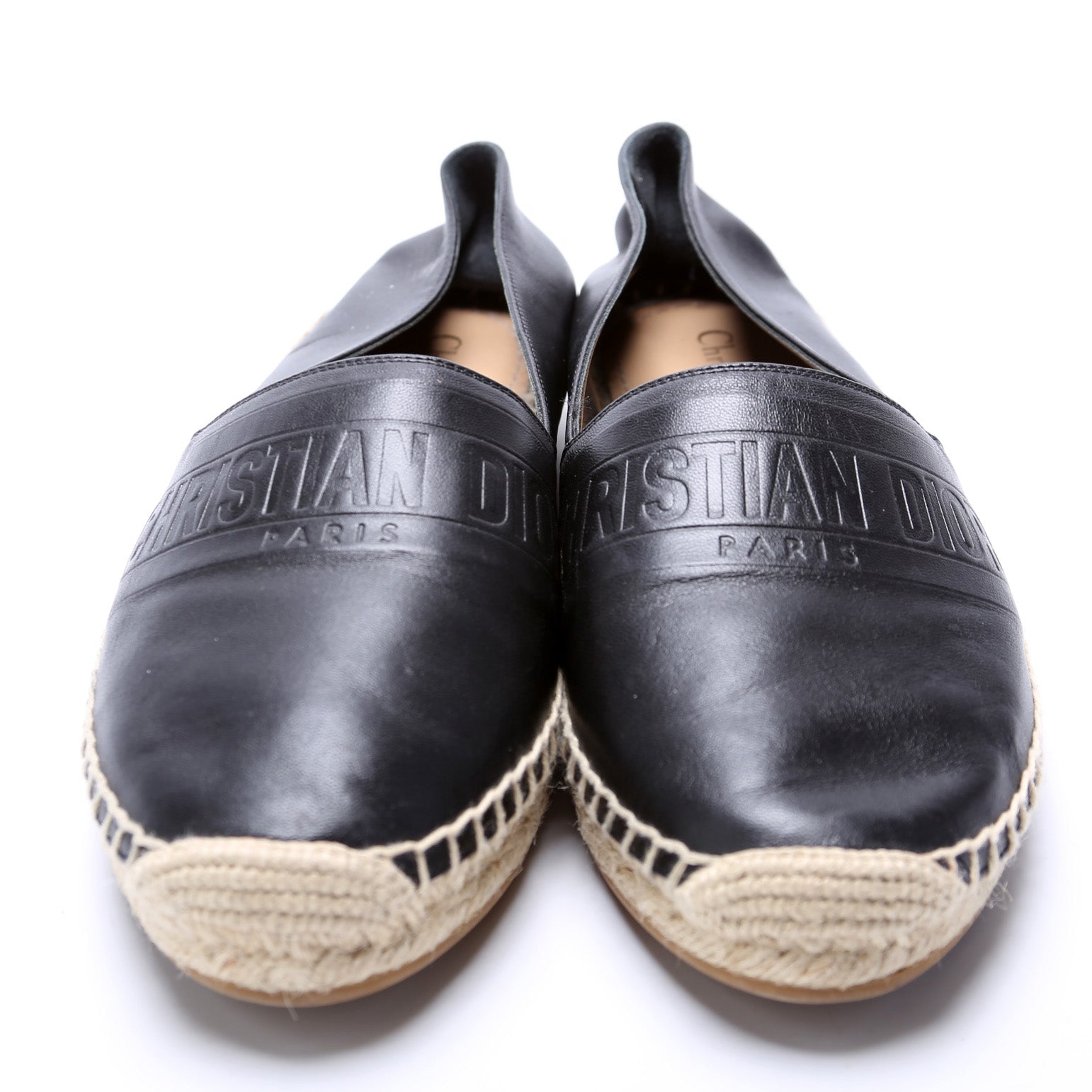 Dior Logo Espadrille Size 38