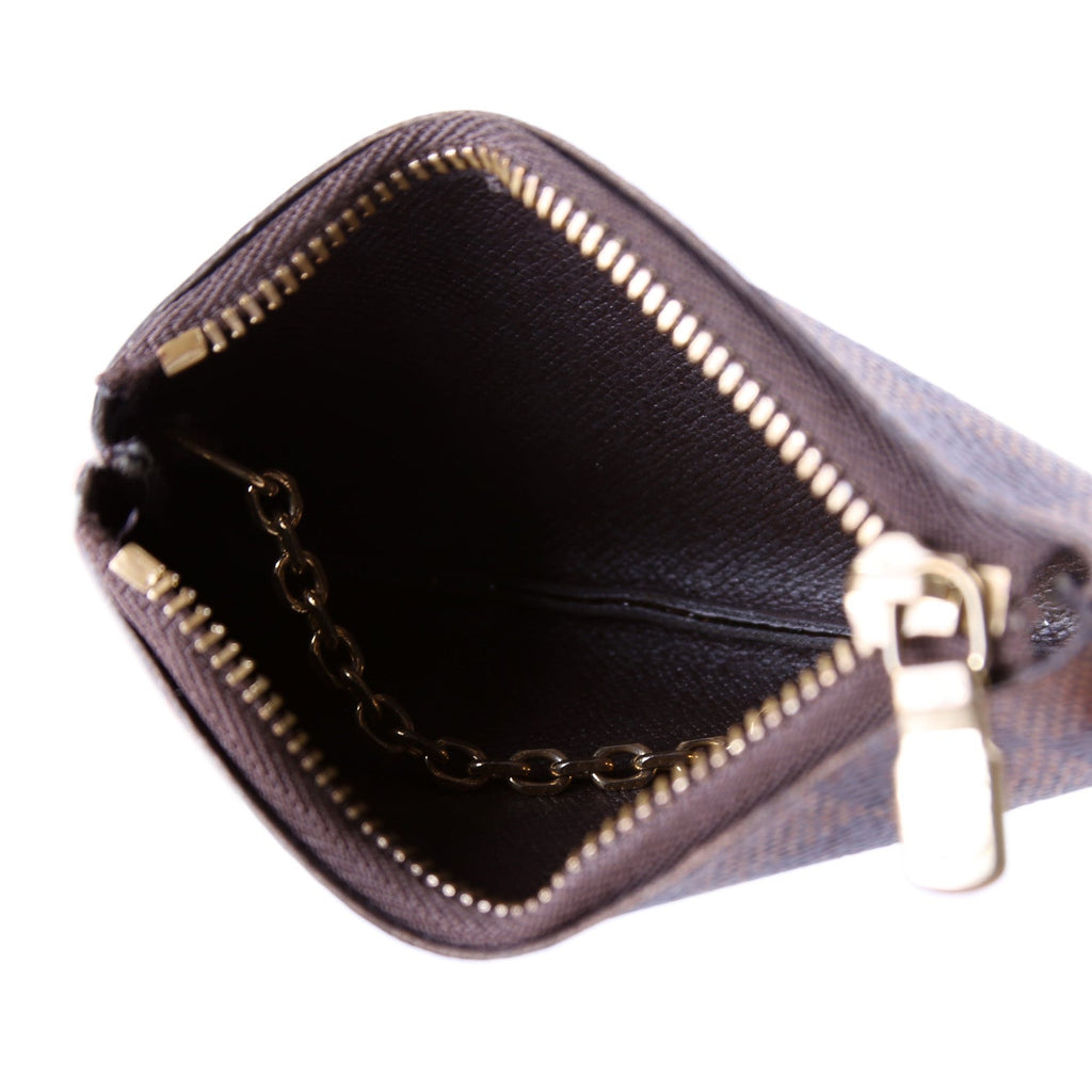 Pochette Cles Damier Ebene