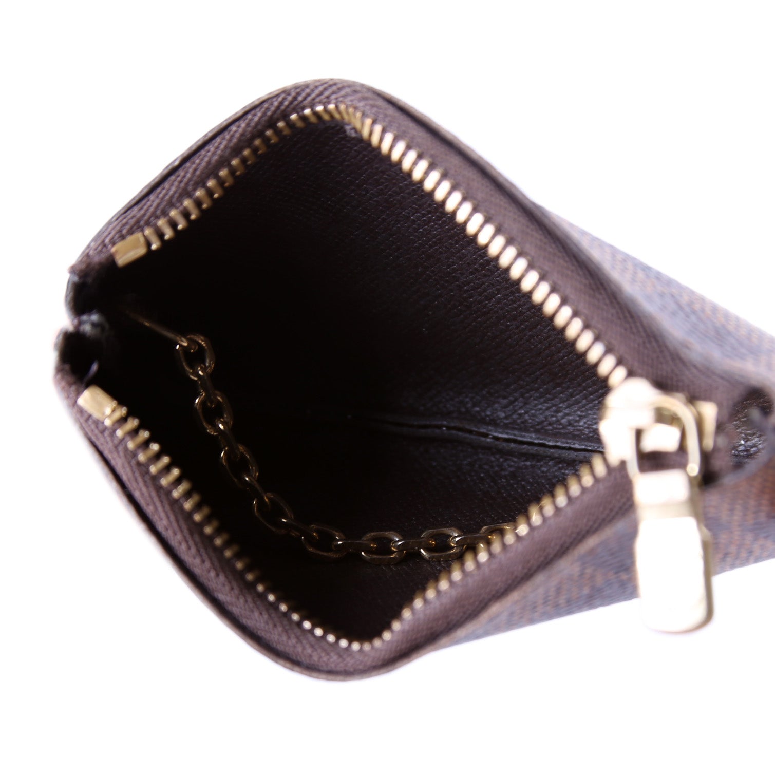 Pochette Cles Damier Ebene