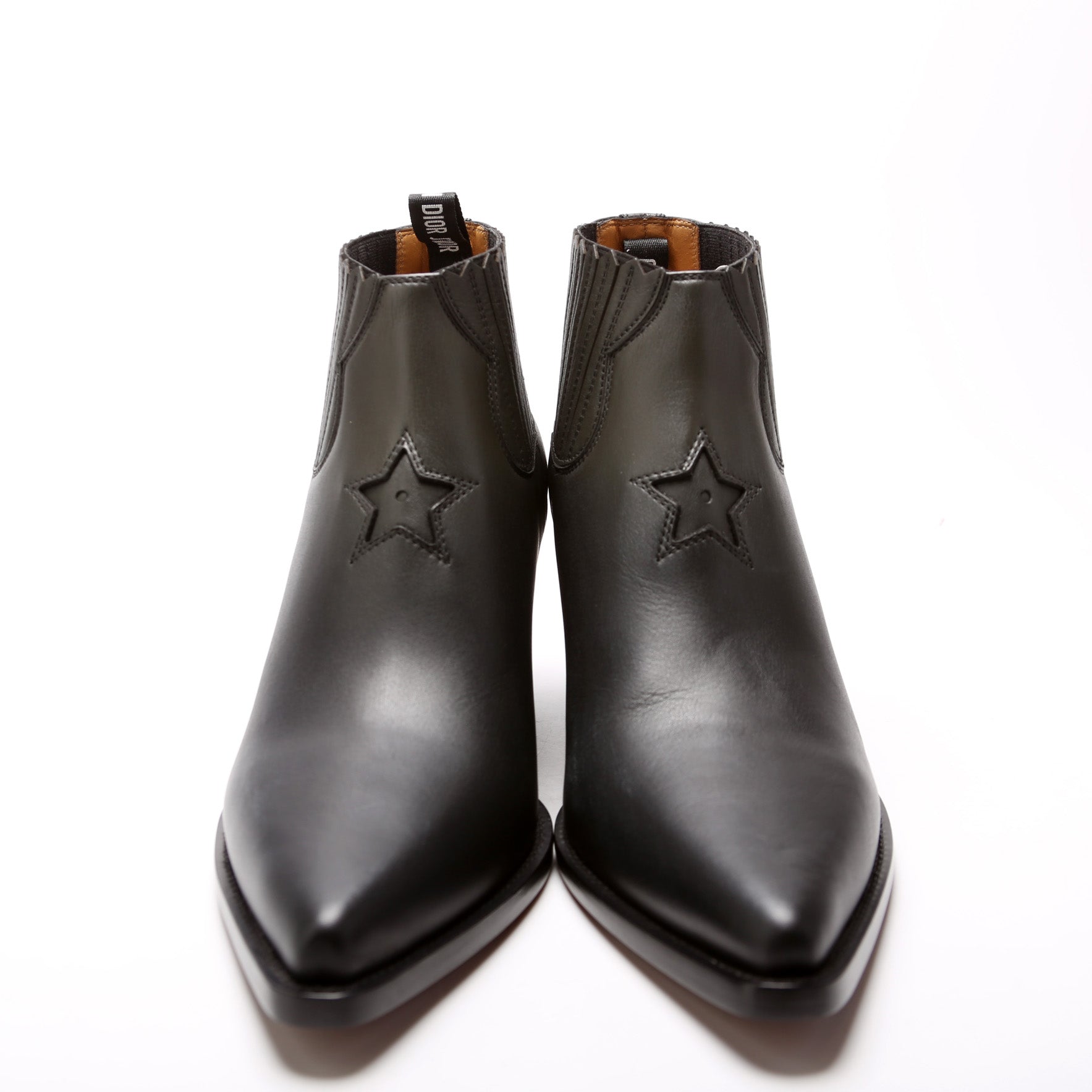 Star Ankle Cowboy Boots Size 41.5