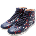 Logo Hightop Sneakers Size 37.5