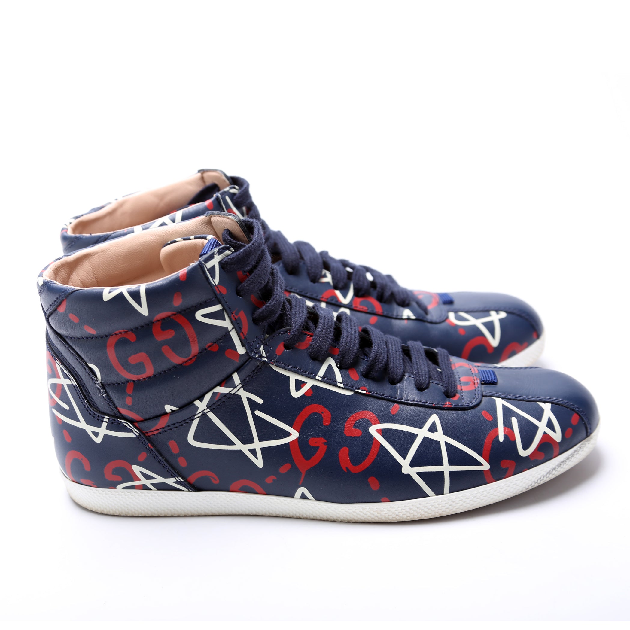 Logo Hightop Sneakers Size 37.5