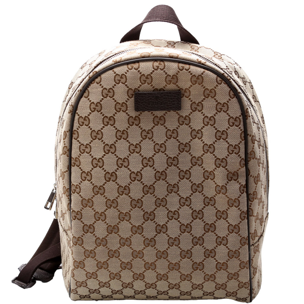 GG Canvas Travel Backpack 449906