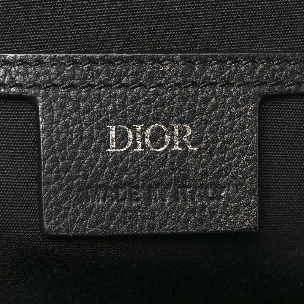 Christian Dior Oblique Mini Rider Backpack Black