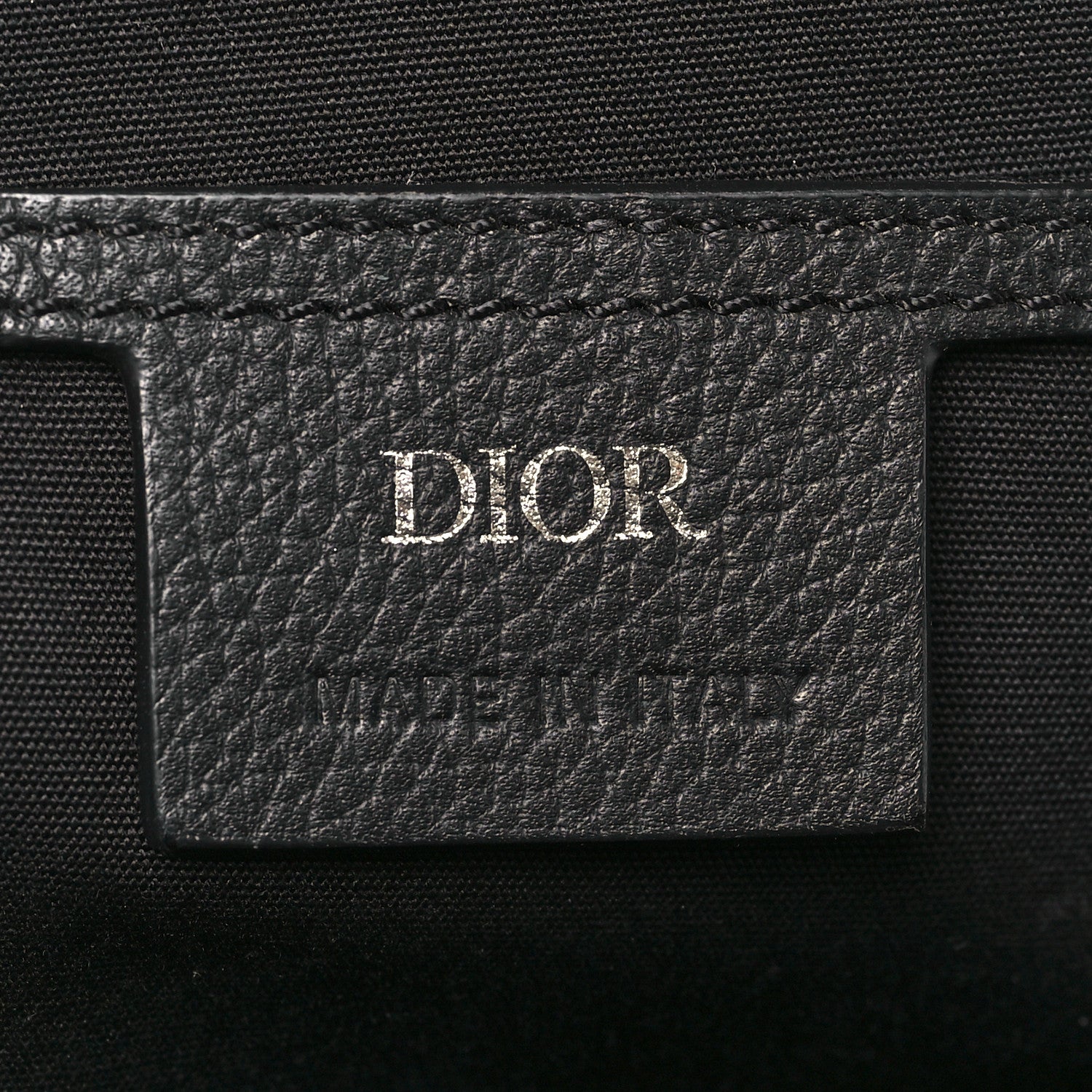Christian Dior Oblique Mini Rider Backpack Black