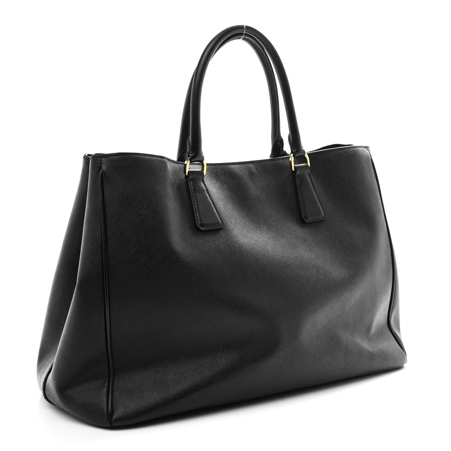 Prada Saffiano Lux Large Tote Black