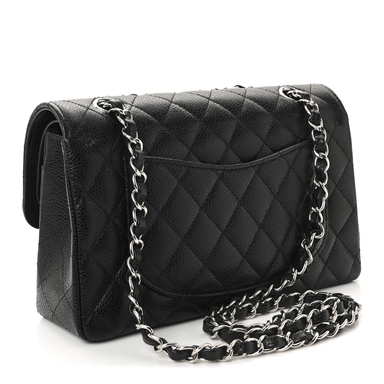 Chanel Caviar Quilted Small Double Flap Black
