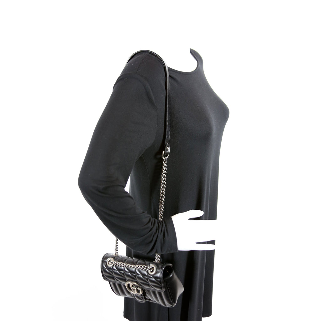 446744 Marmont Aria Shoulder Mini Flap
