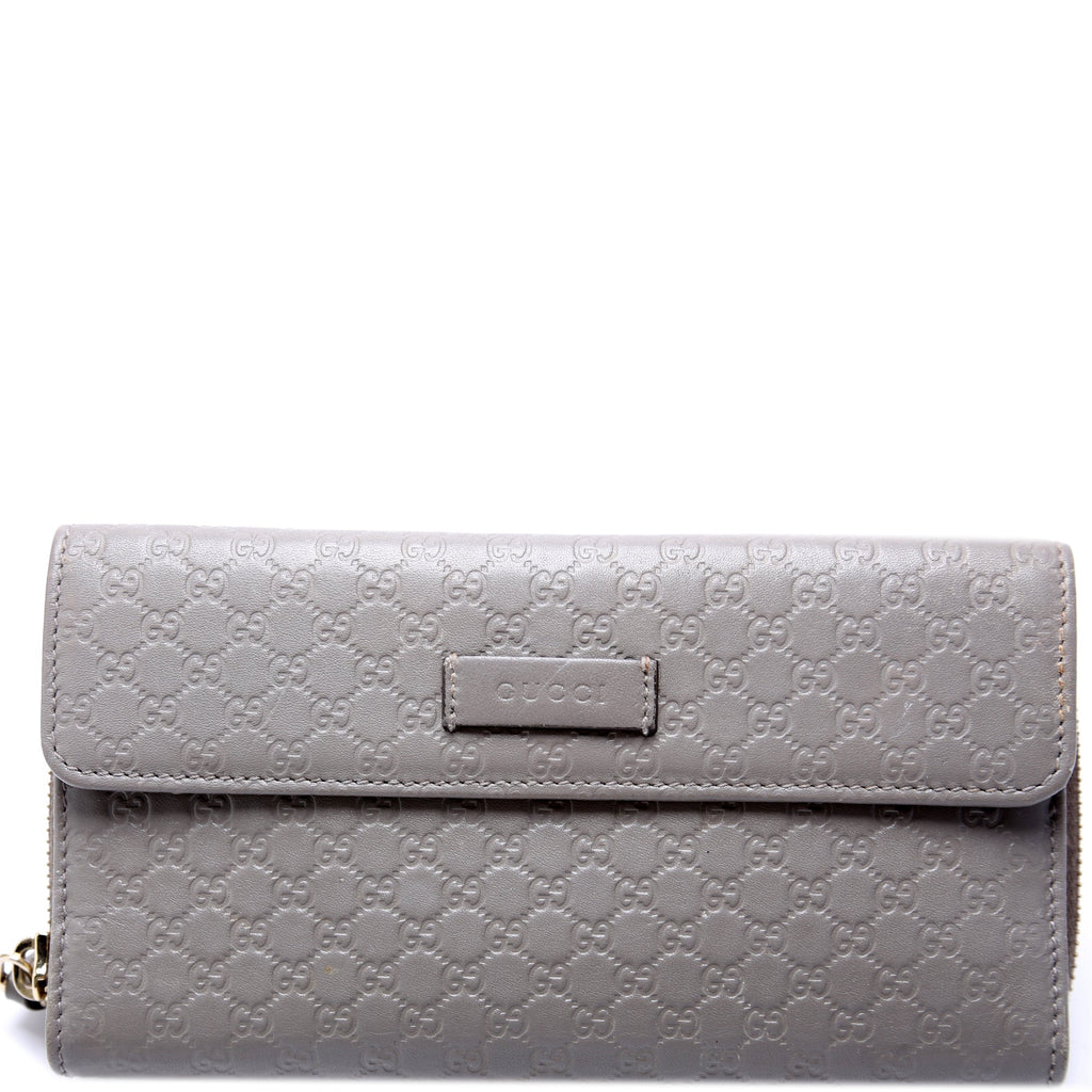 449364 Micro Guccissima Long Wallet