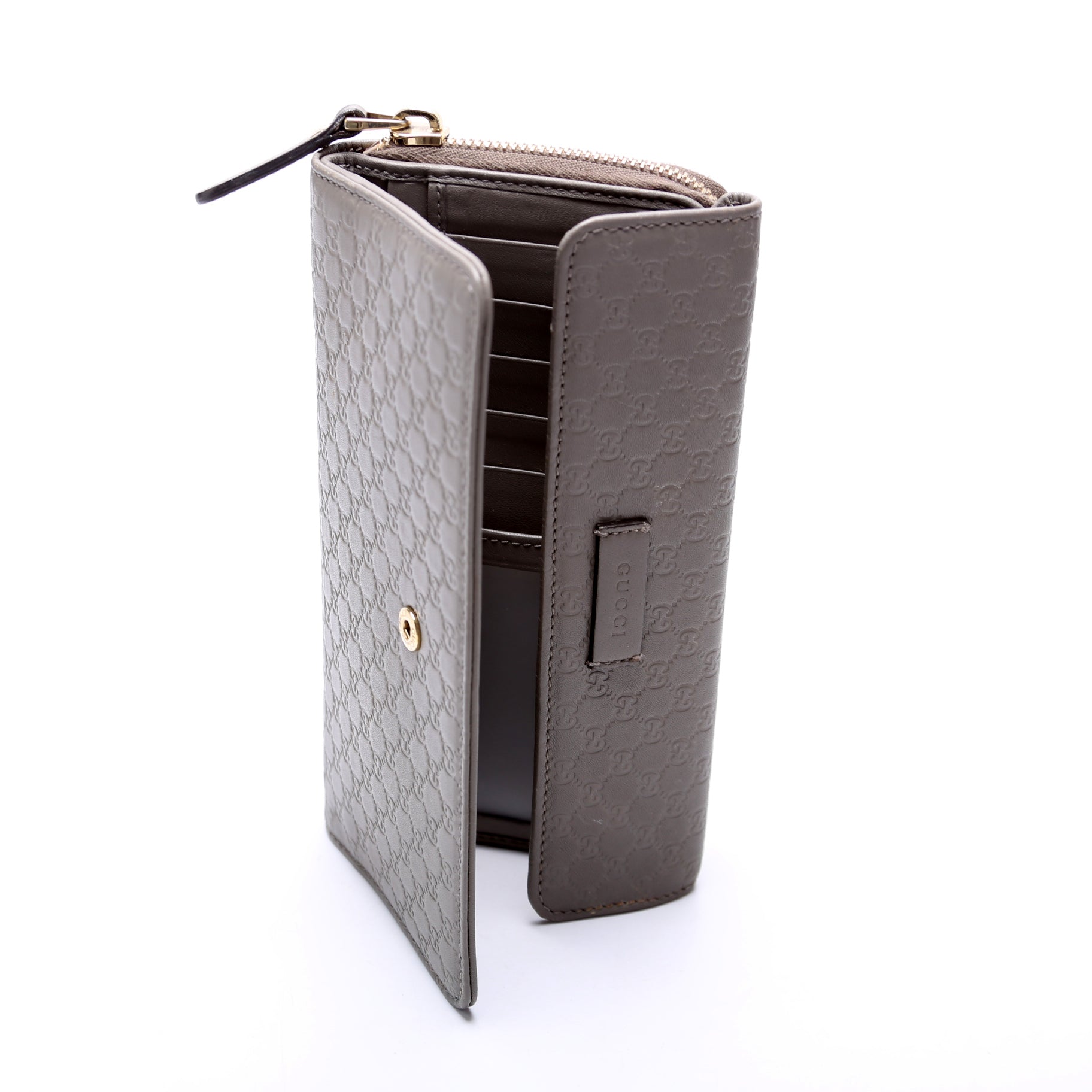 449364 Micro Guccissima Long Wallet