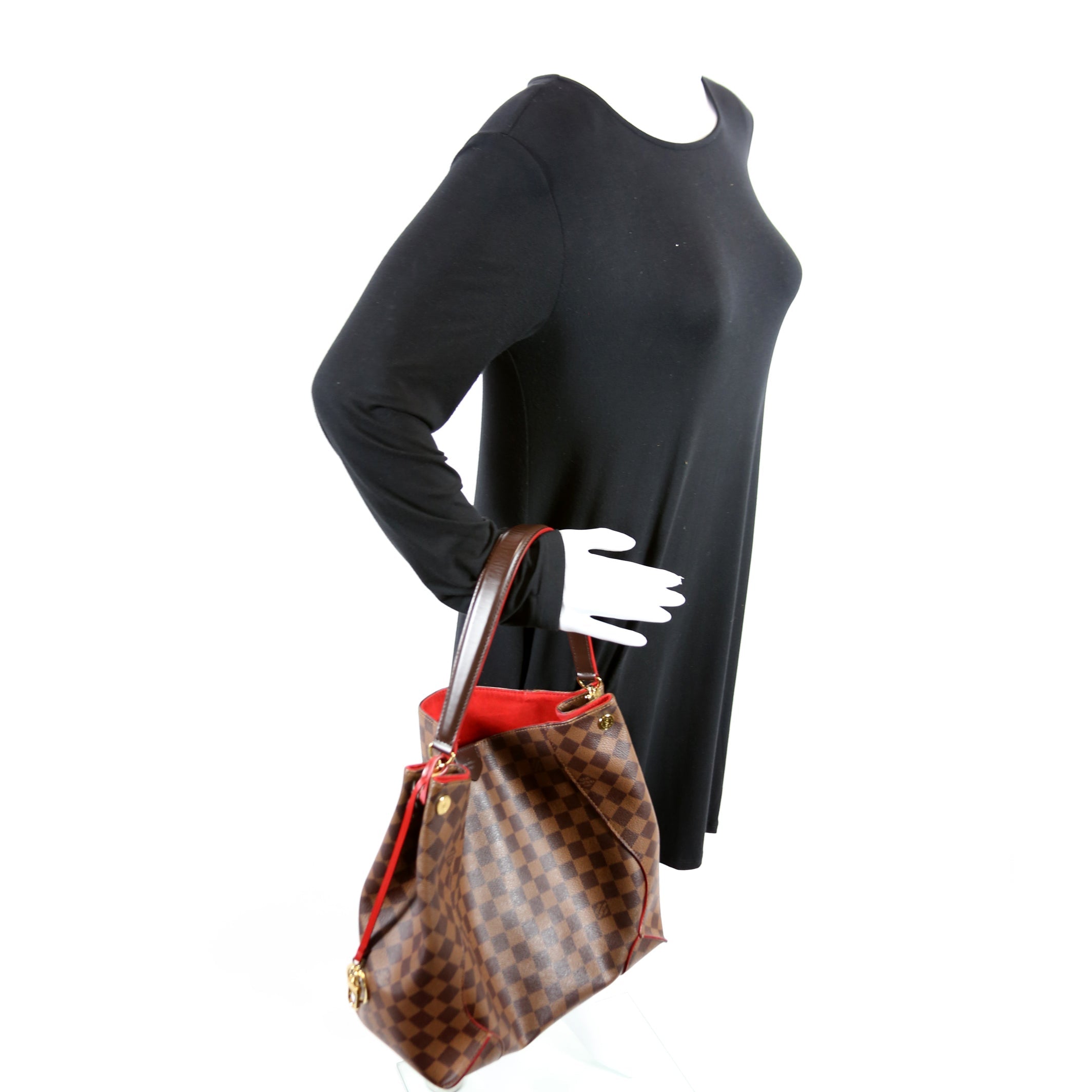 Caissa Hobo Damier Ebene