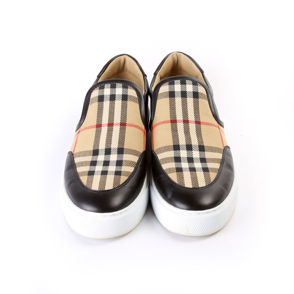 Check Slip On Sneakers Size 39